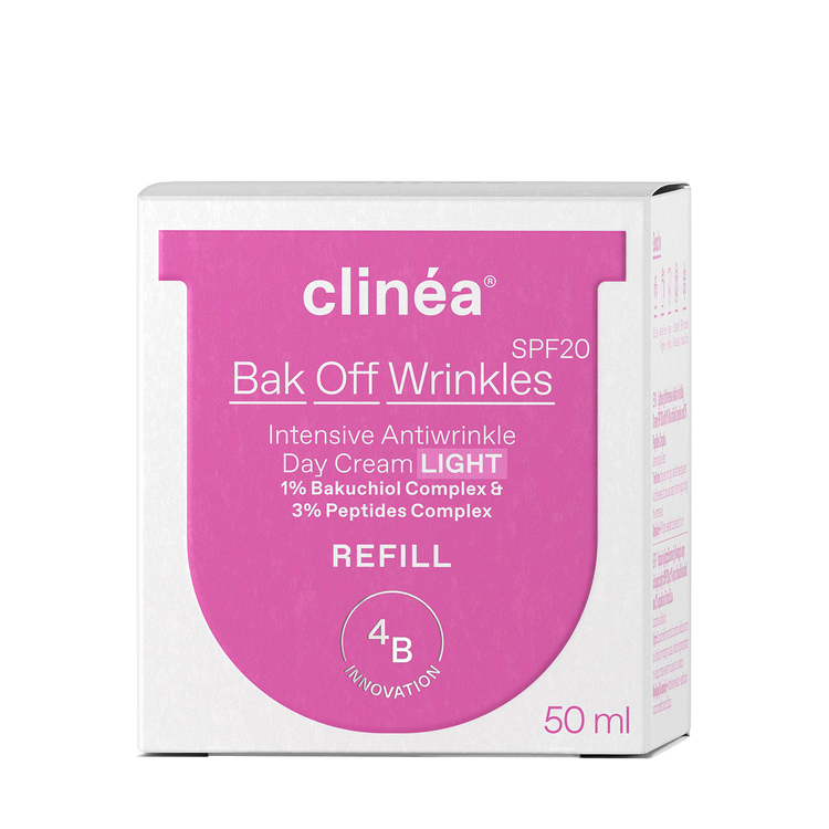 CLINEA - Bak off Wrinkles Light SPF20 (refill) - 50ml